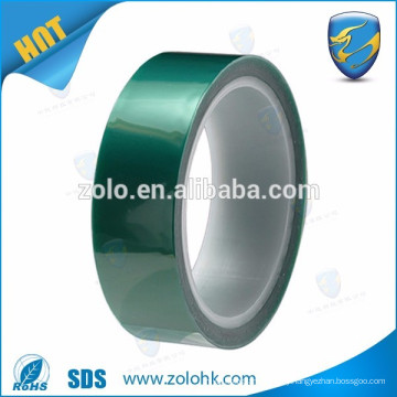 Hot sell green PET high temperature tape for powder coating